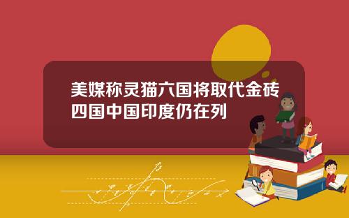 美媒称灵猫六国将取代金砖四国中国印度仍在列