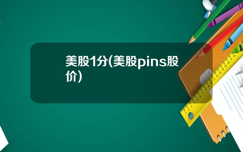 美股1分(美股pins股价)